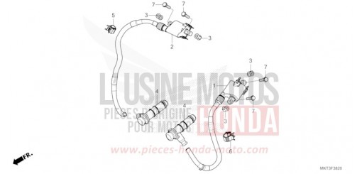 BOBINE D'ALLUMAGE ADV750P de 2023